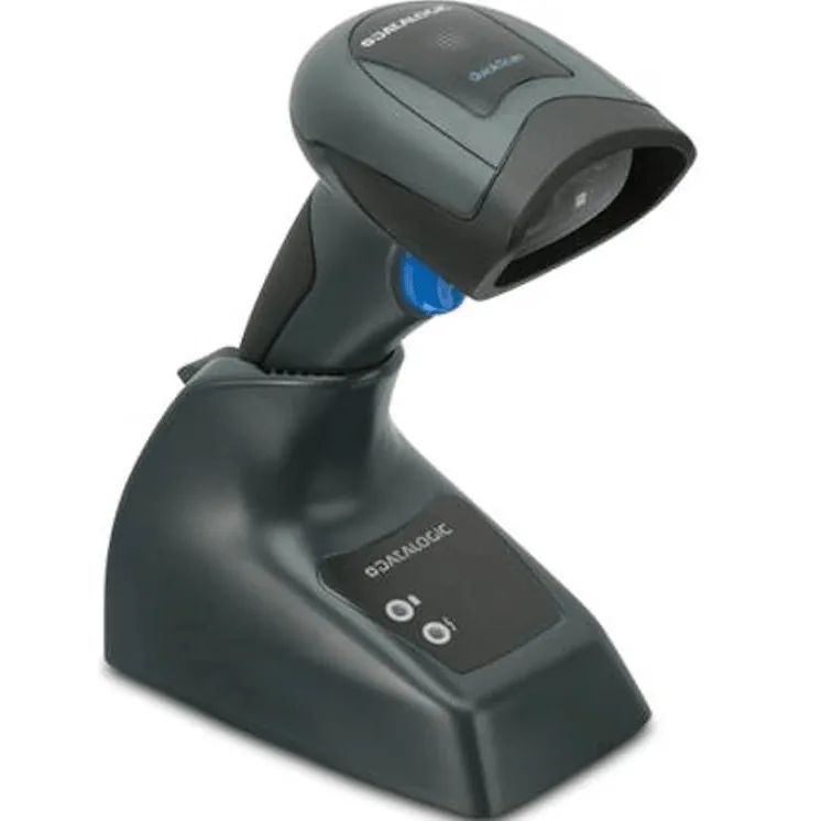 Datalogic Quickscan QBT2430 2D Handheld Scanner Barcode QR USB Kit Base Bluetooth Wireless