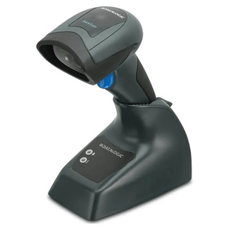 Datalogic Quickscan QBT2430 2D Handheld Scanner Barcode QR USB Kit Base Bluetooth Wireless