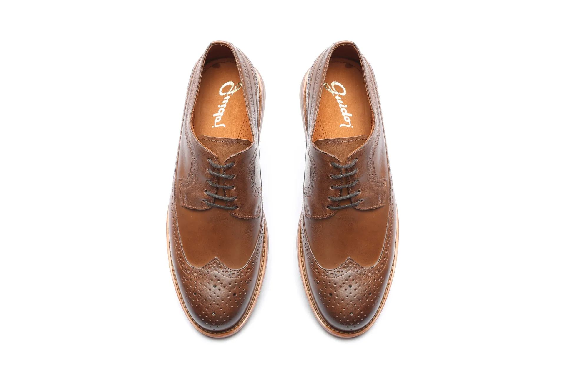 Derby Brogue 366 Brown