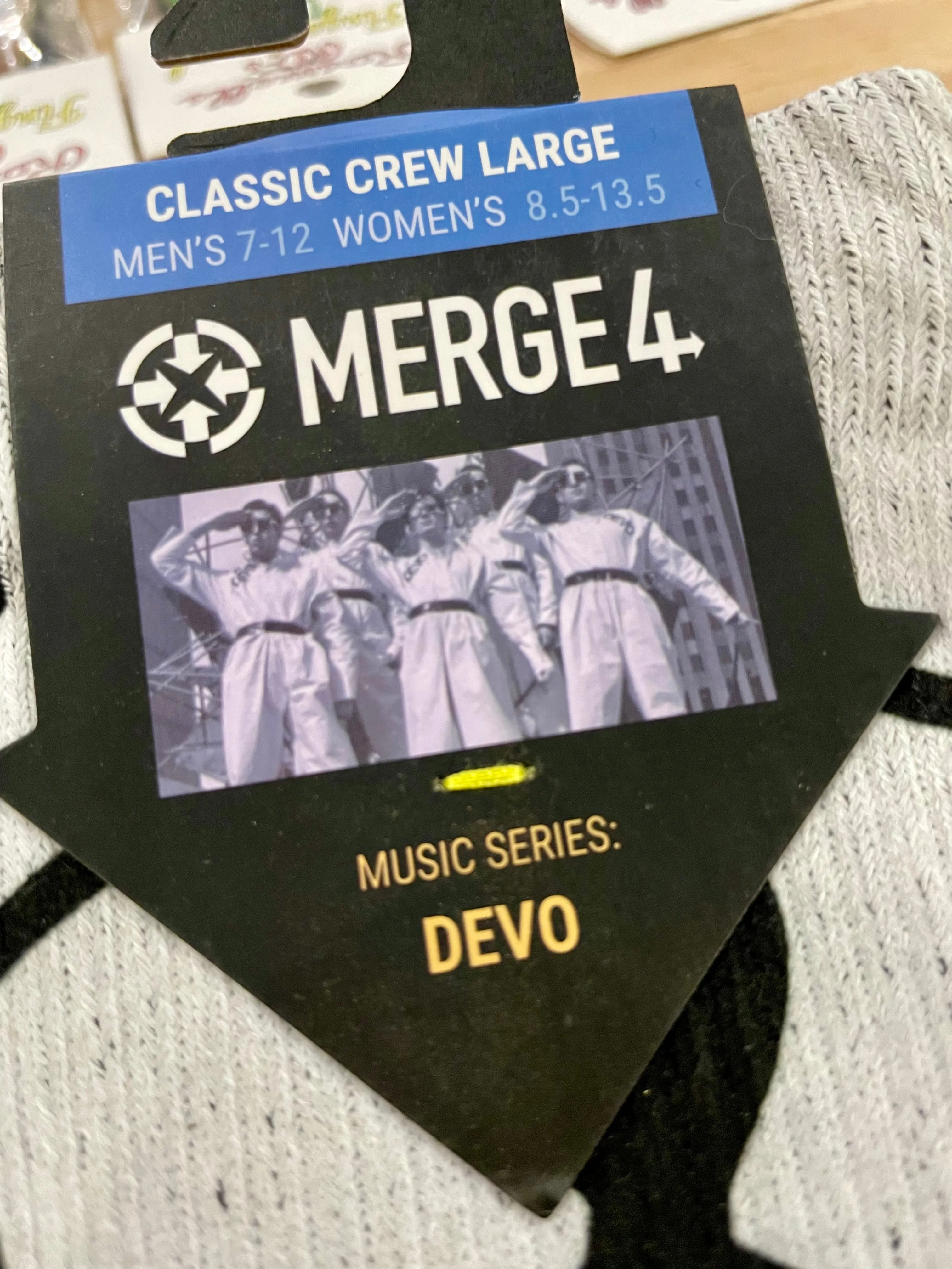 DEVO socks by Merge 4