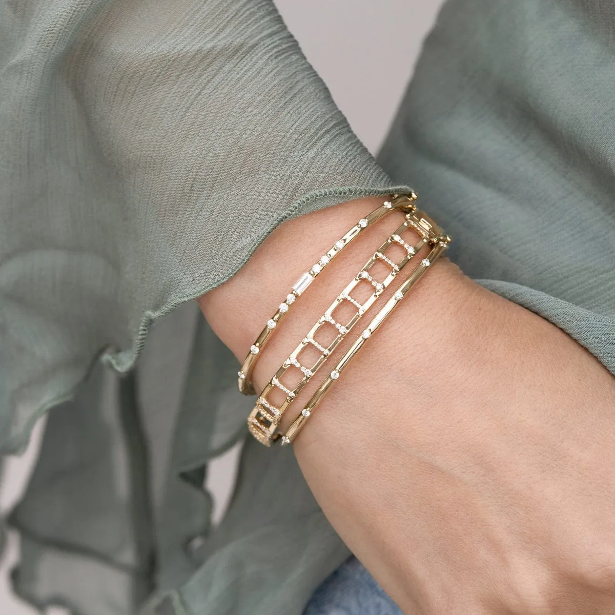 Diamond Baguette Bracelet