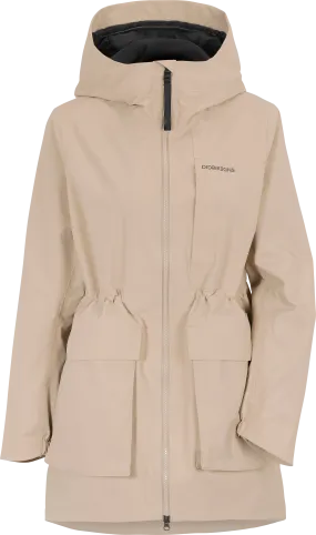 Didriksons Lana Women's Parka 2 Clay Beige | Buy Didriksons Lana Women's Parka 2 Clay Beige here | Outnorth