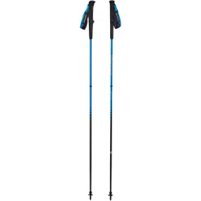 Distance Carbon Running Trek Poles - Ultra Blue - 130 cm