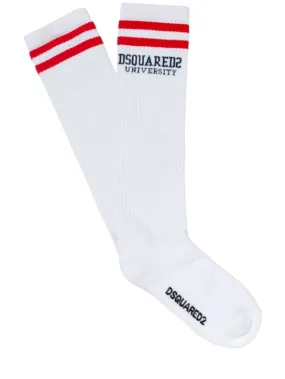 Dsquared2   Printed cotton blend socks 