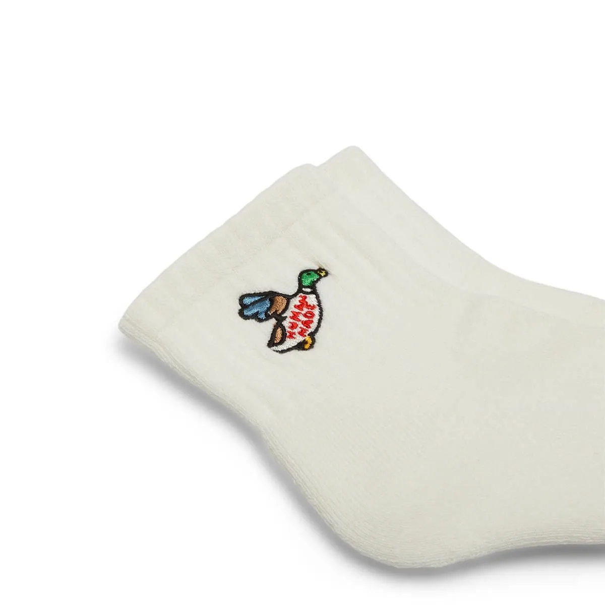 DUCK SHORT PILE SOCKS White