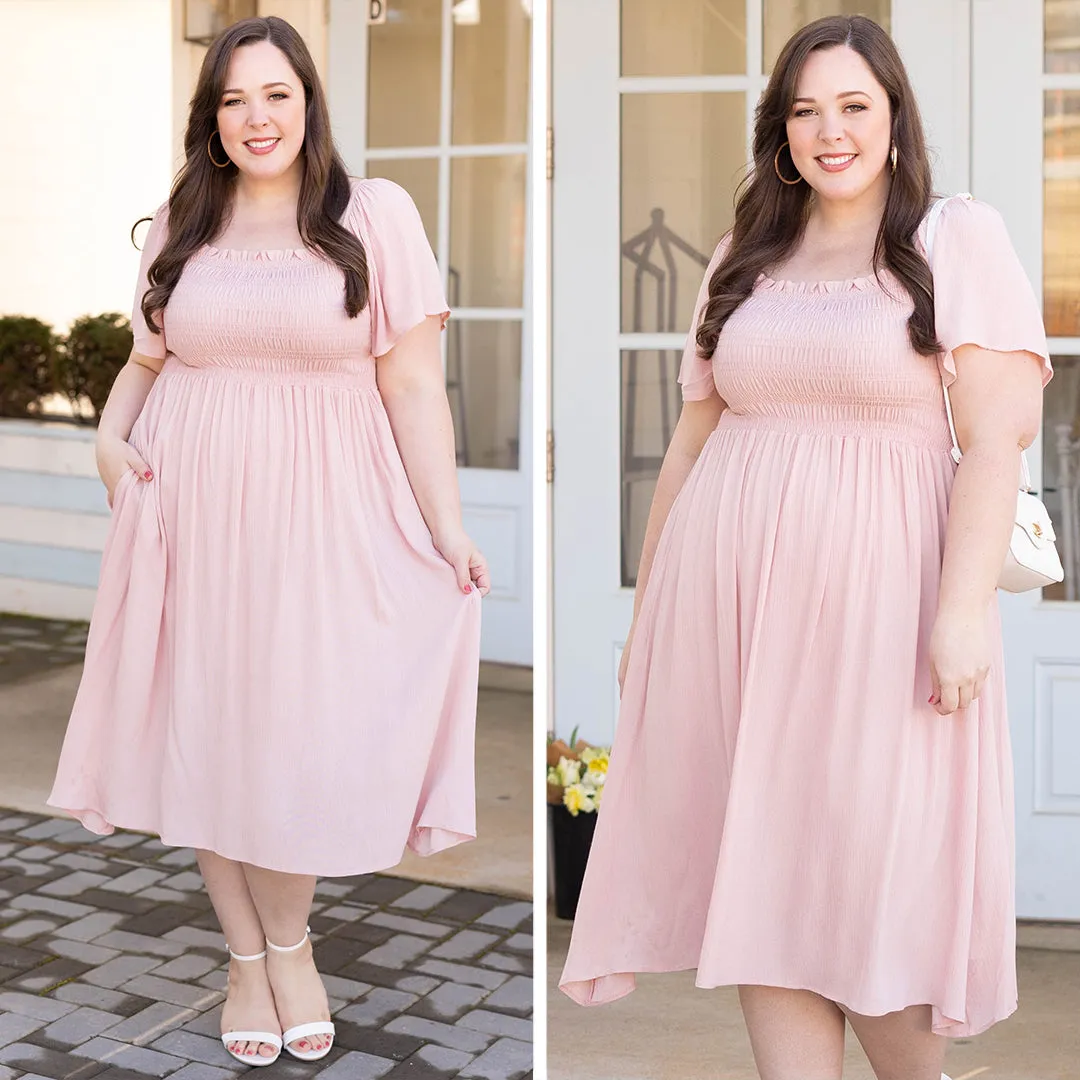 Easy Lovin' Dress, Mauve