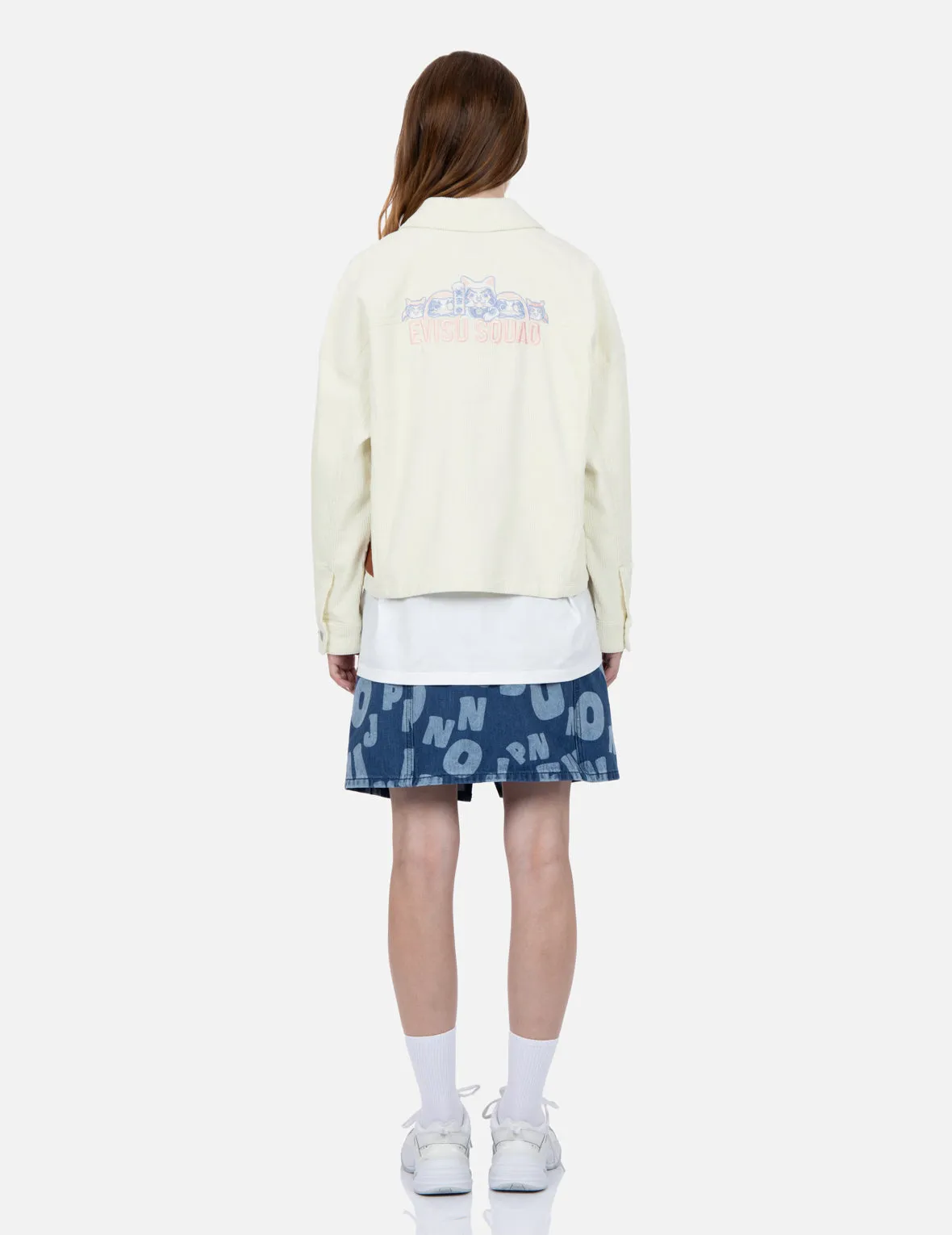 EVISU Squad Embroidery Corduroy Jacket