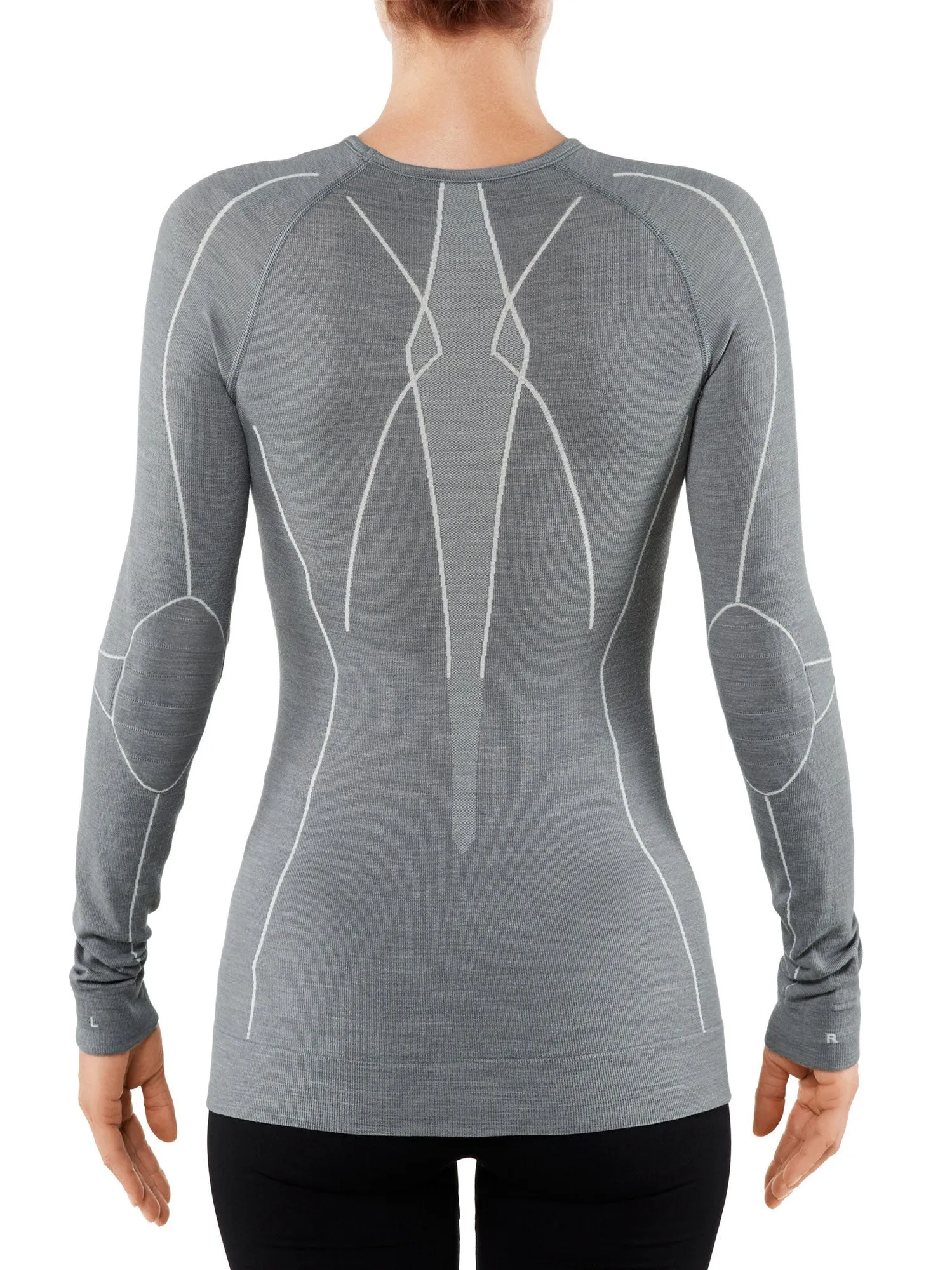 Falke Longsleeved Grey Ski Base Layer