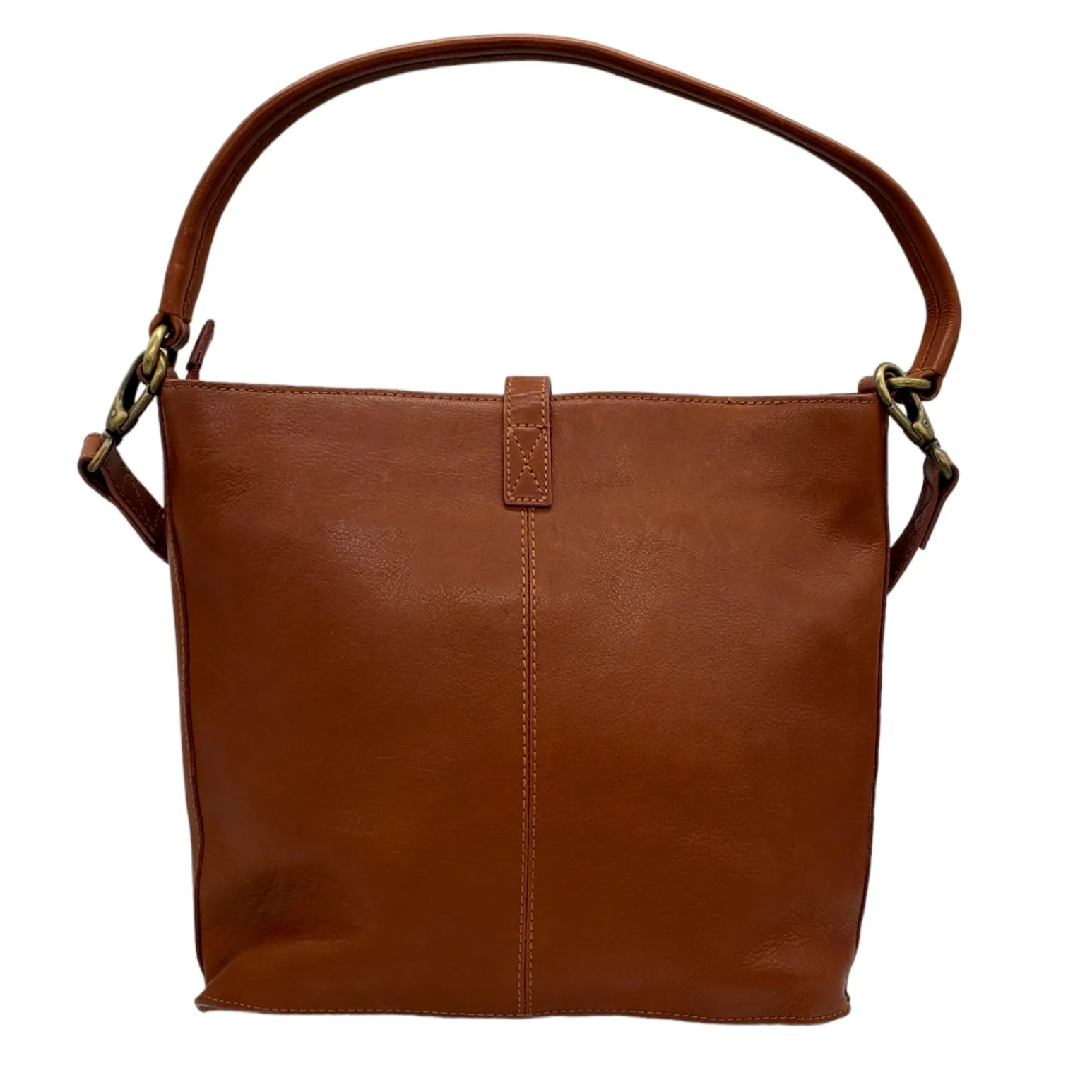 FatFace Cognac Leather Cross Body/Shoulder Bag