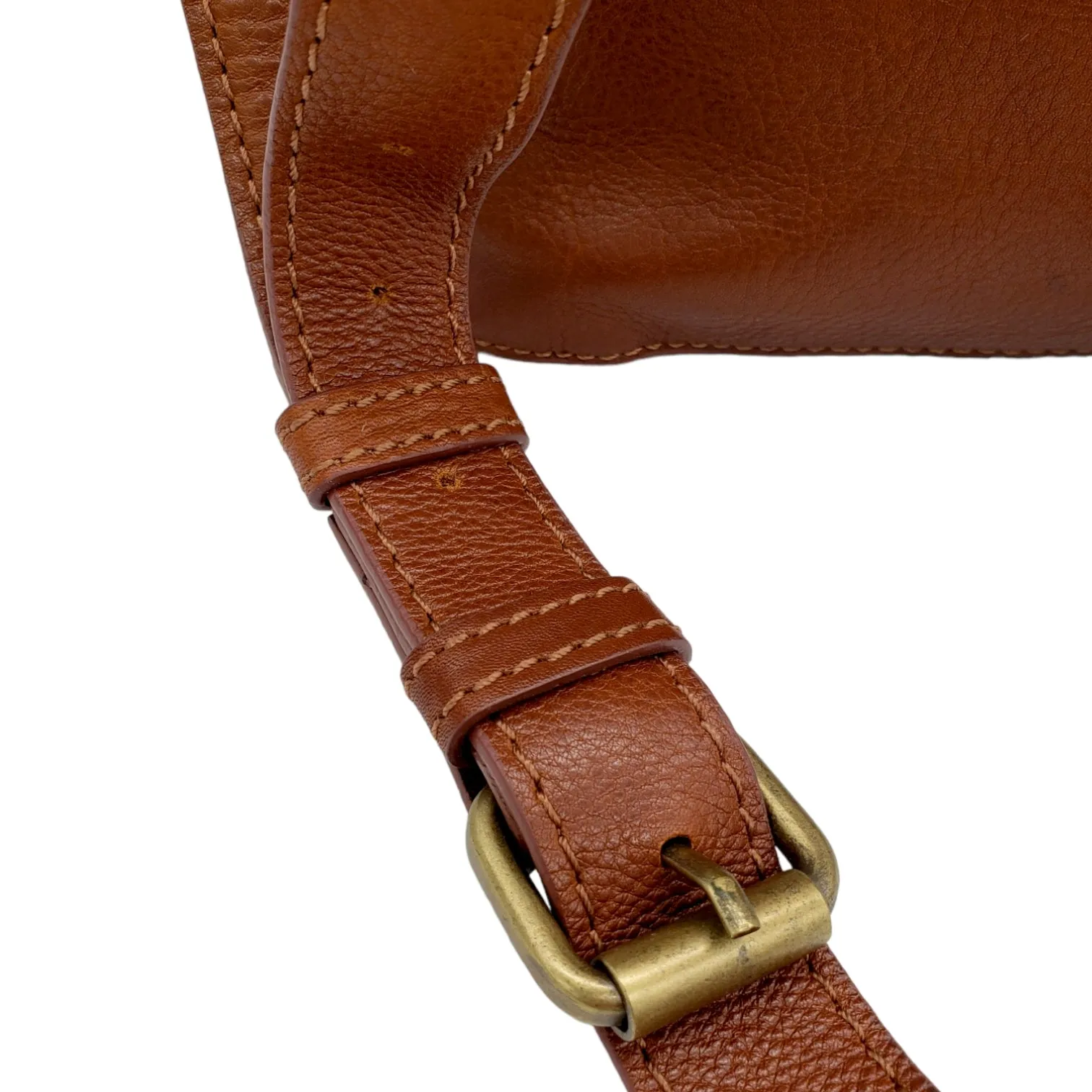 FatFace Cognac Leather Cross Body/Shoulder Bag