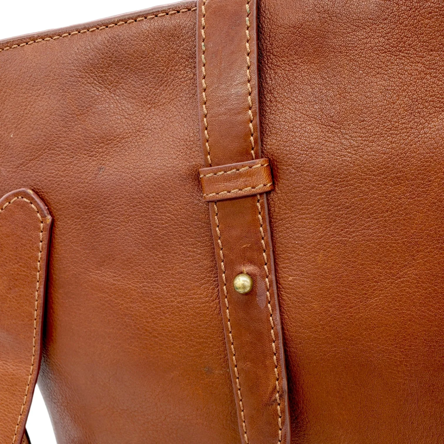 FatFace Cognac Leather Cross Body/Shoulder Bag