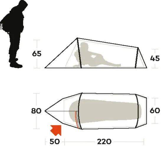 Ferrino Sling 1 - Tenda 3 Stagioni 1 Posto