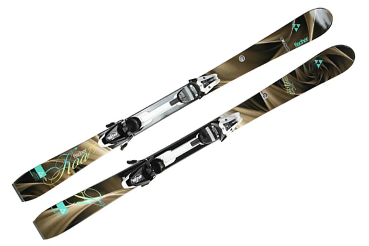 Fischer KOA 75 Women's Skis with Integrated Bindings 2014