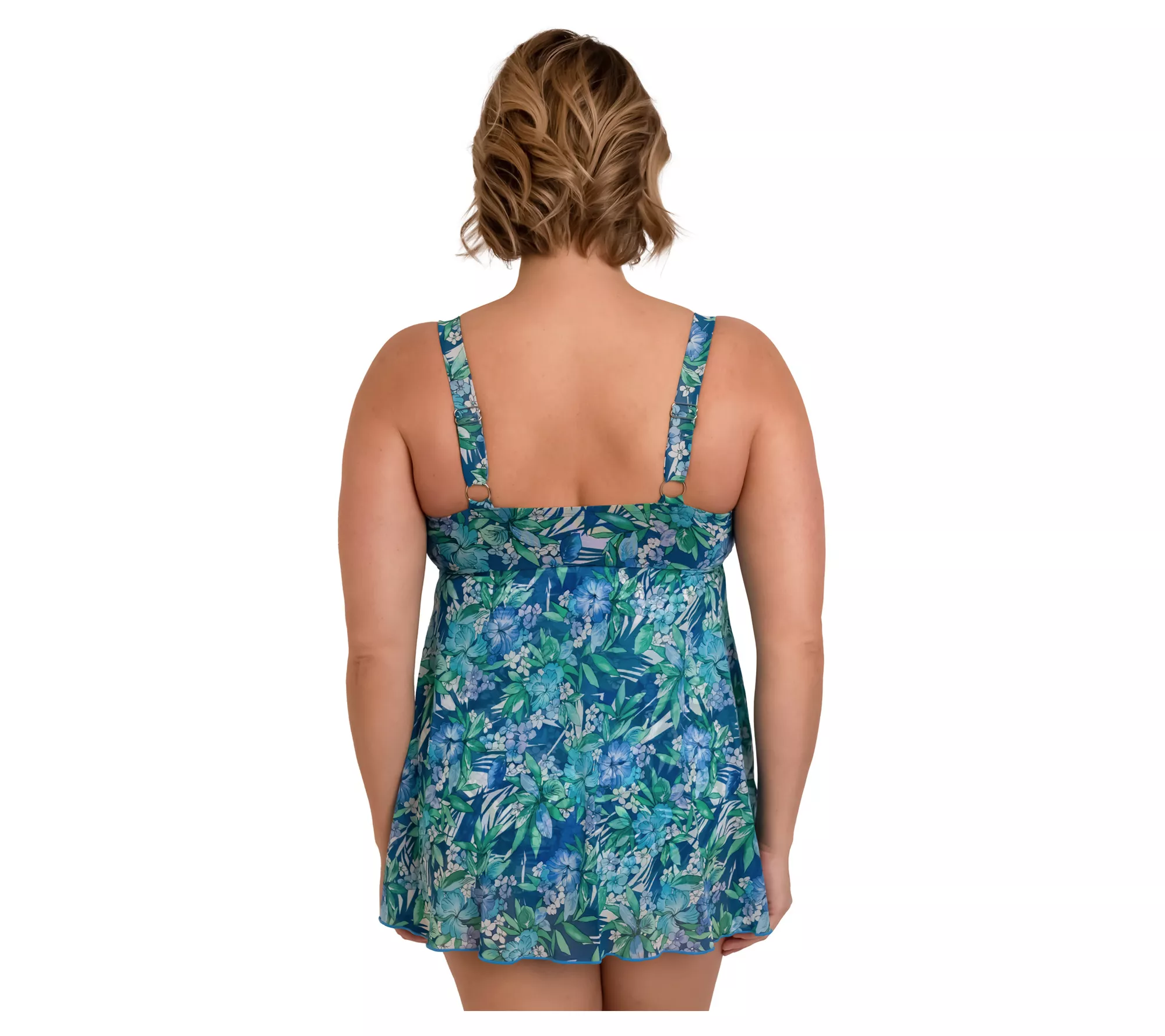 Fit 4 Ur D's & E's Tango Mesh Plus Bandeau Flyaway Dress