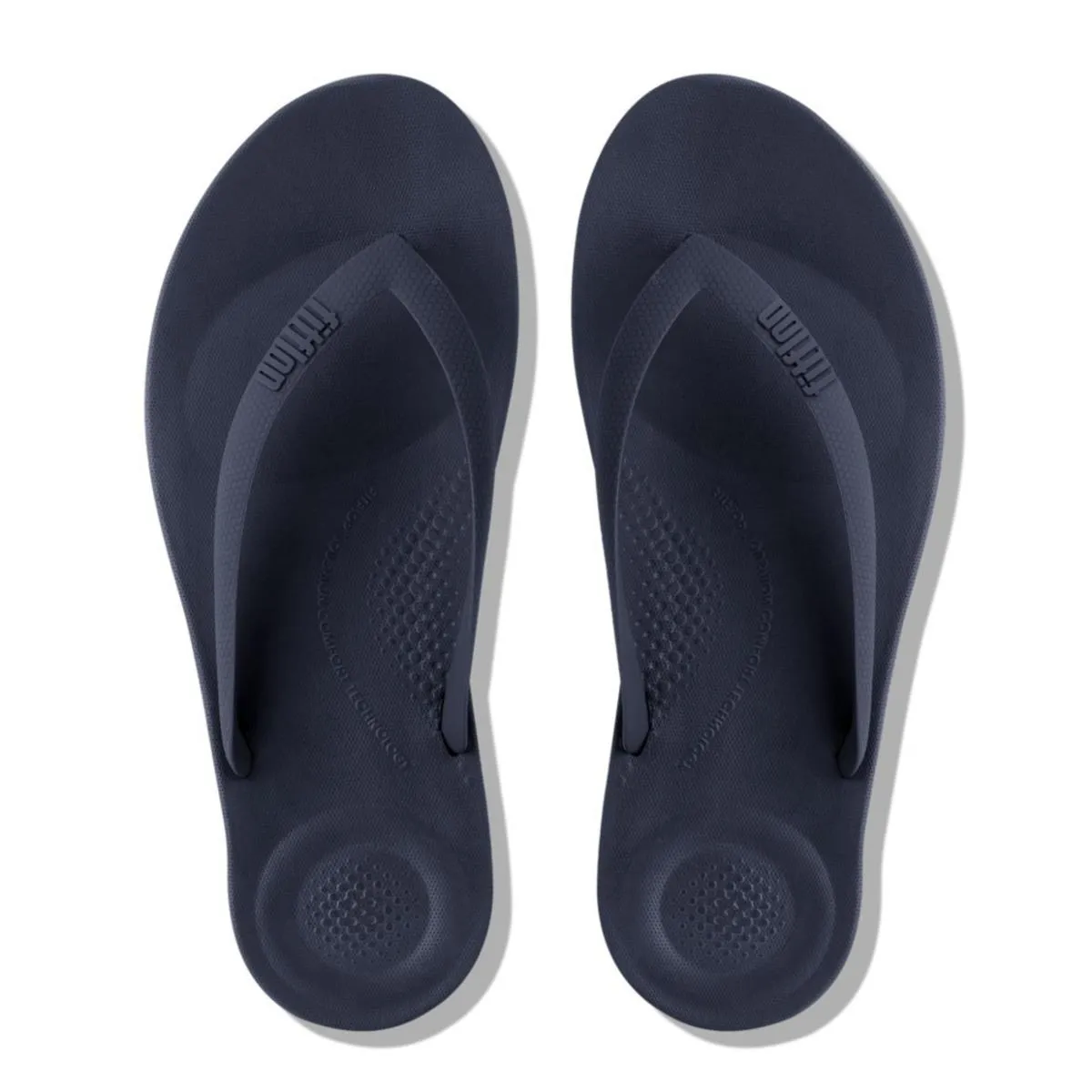 Fit Flop iQushion Ergonomic Flip Flops Midnight Navy