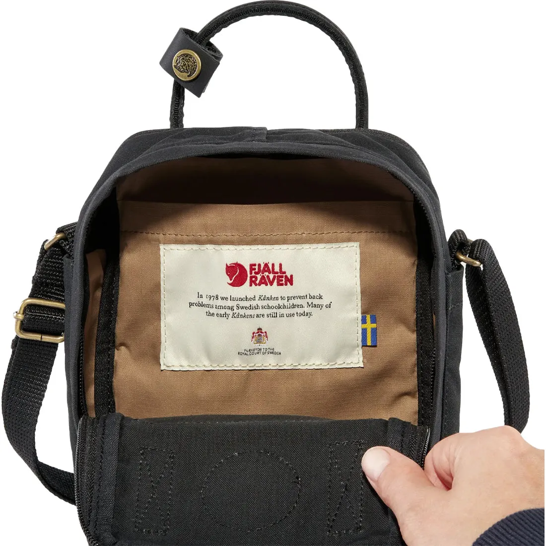 Fjallraven Kanken No. 2 Black Sling