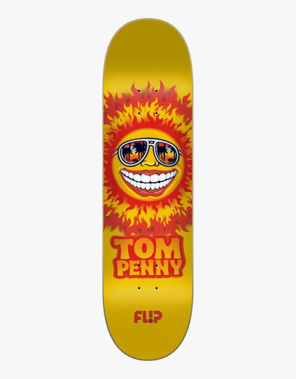 Flip Penny Sun Skateboard Deck - 8