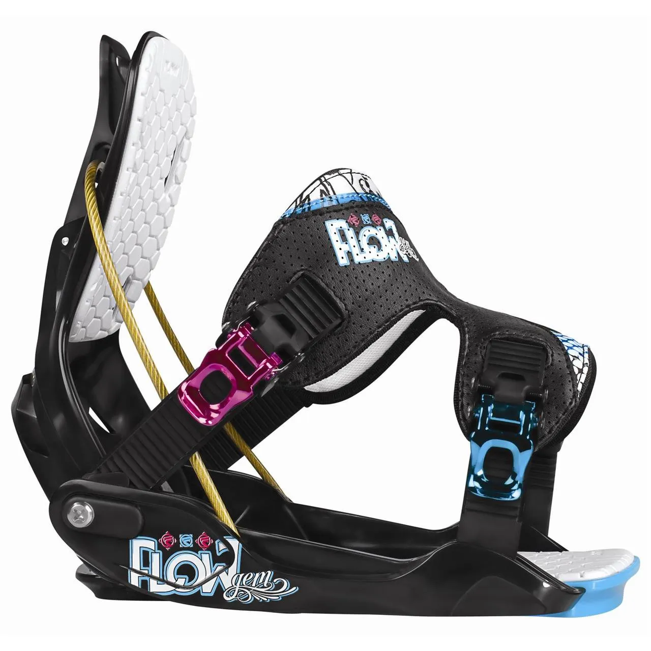 Flow Black Gem Snowboard Bindings Women's 2013