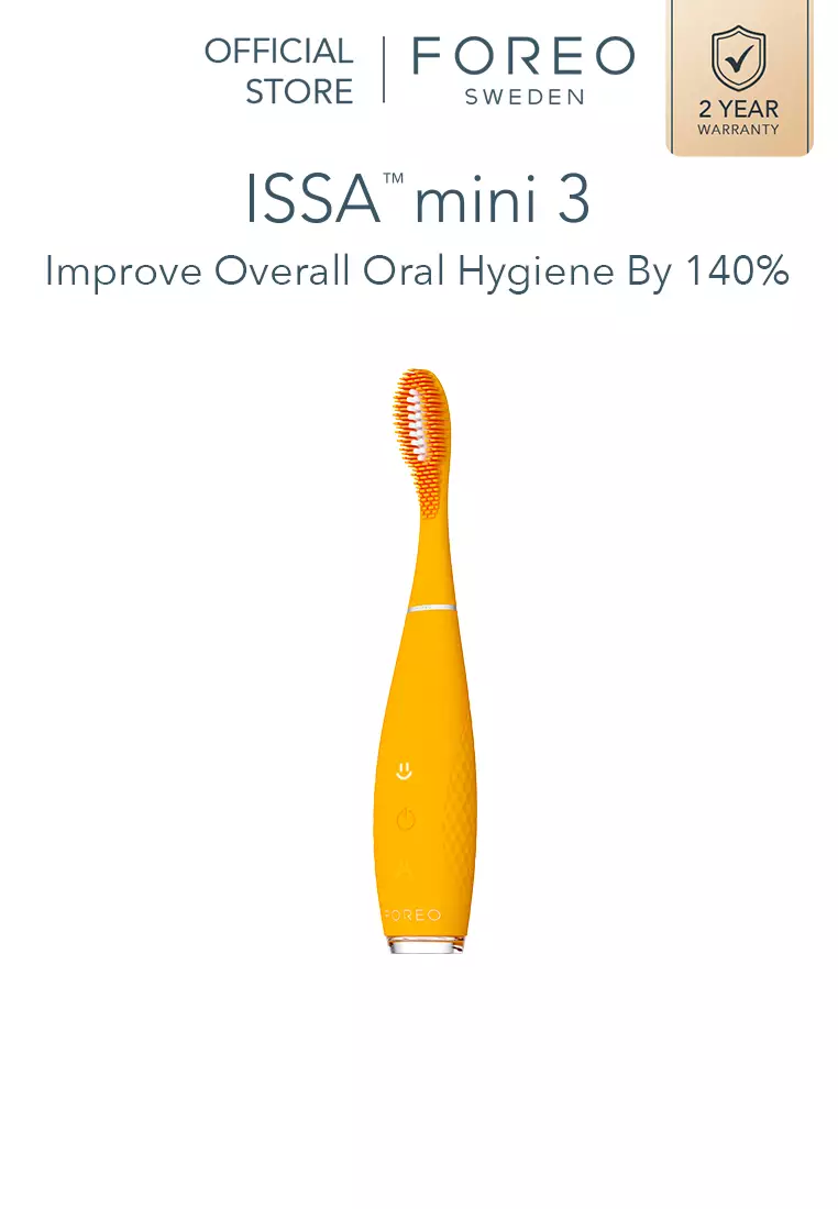 FOREO FOREO ISSA mini 3 Sonic Toothbrush with Small Silicone Hybrid Brush Head, For Superior Gum Care & Suitable For Sensiti