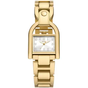 Fossil Harwell Ladies Three-Hand Gold-Tone Stainless Steel Watch