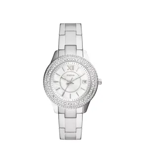 Fossil Stella Three-Hand Date Stainless Steel Watch