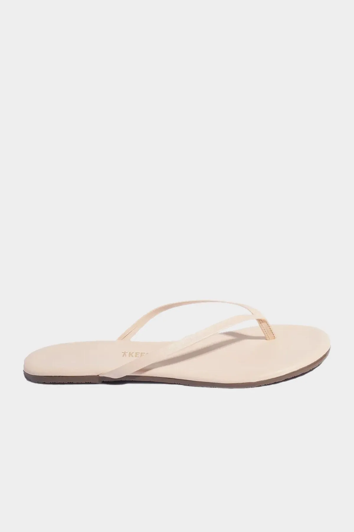 Foundation Matte Flip Flops in Linen