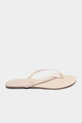 Foundation Matte Flip Flops in Linen