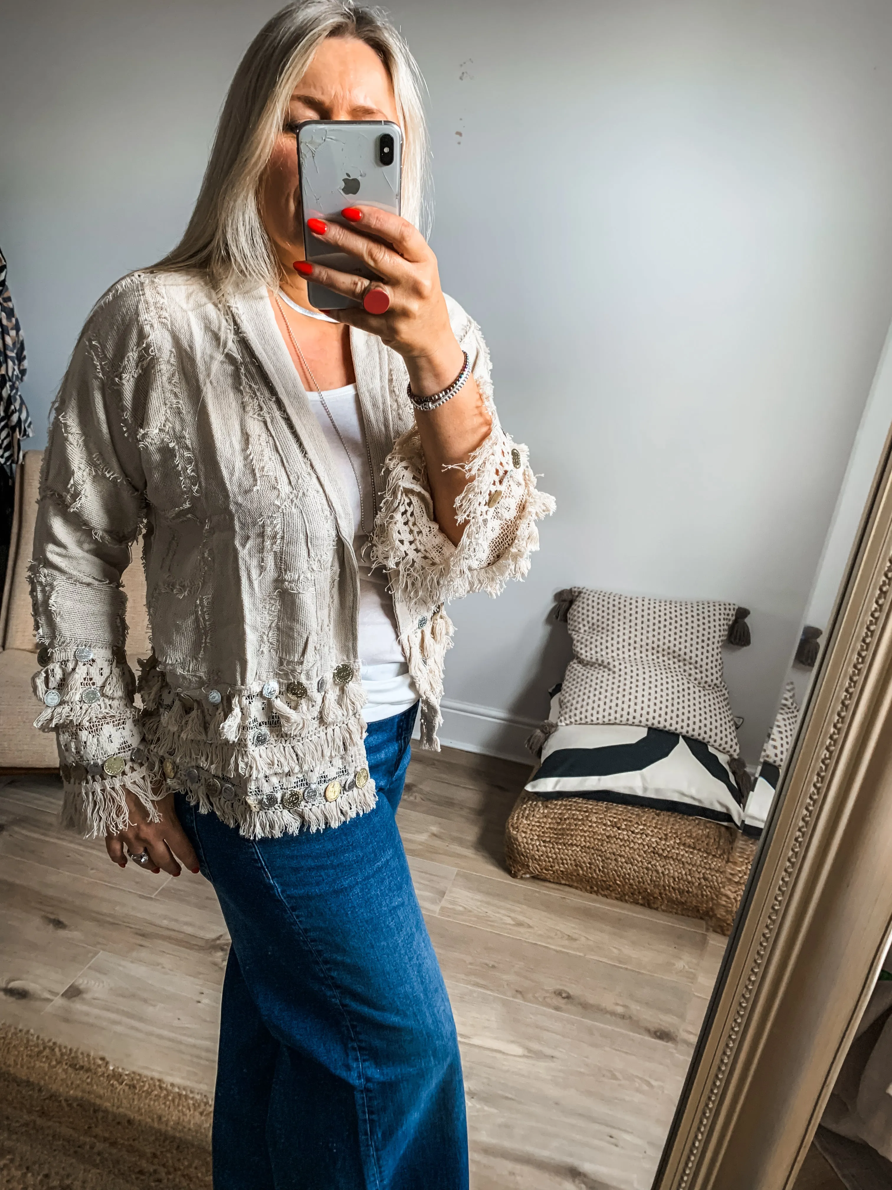 Frayed Boho Jacket