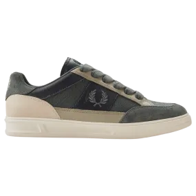 Fred Perry B440 Textured Leather Trainers