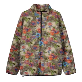 FROSTY FLOWER FLEECE JACKET