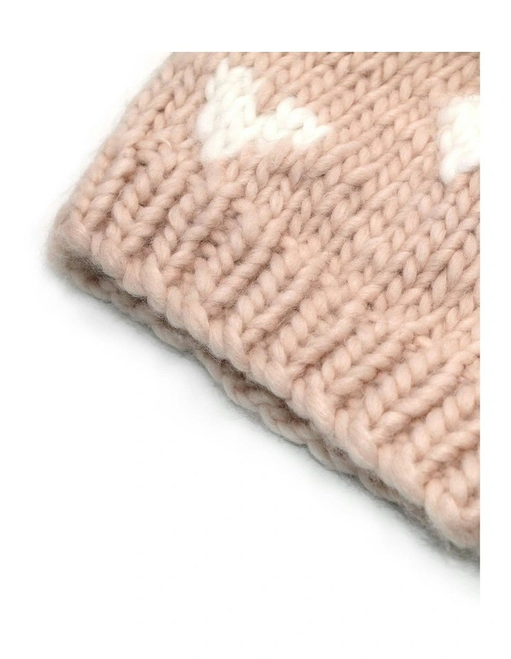 Gabrielle Mini Beanie in Pink