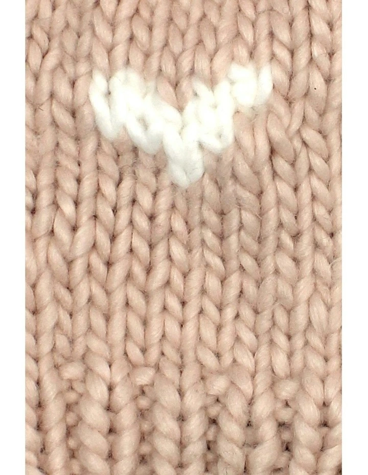 Gabrielle Mini Beanie in Pink