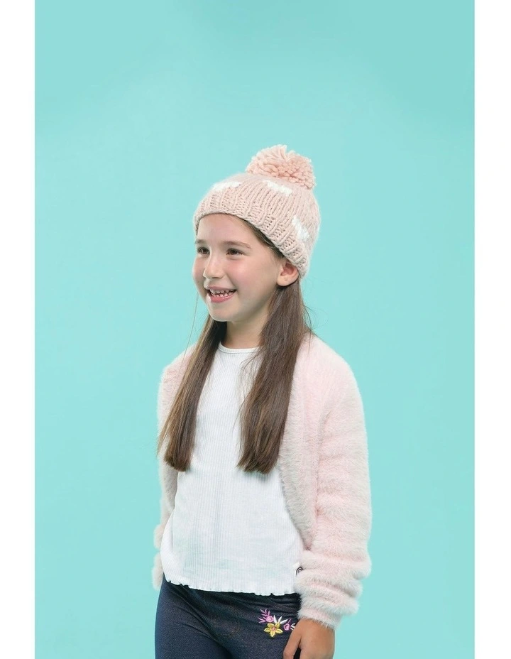 Gabrielle Mini Beanie in Pink