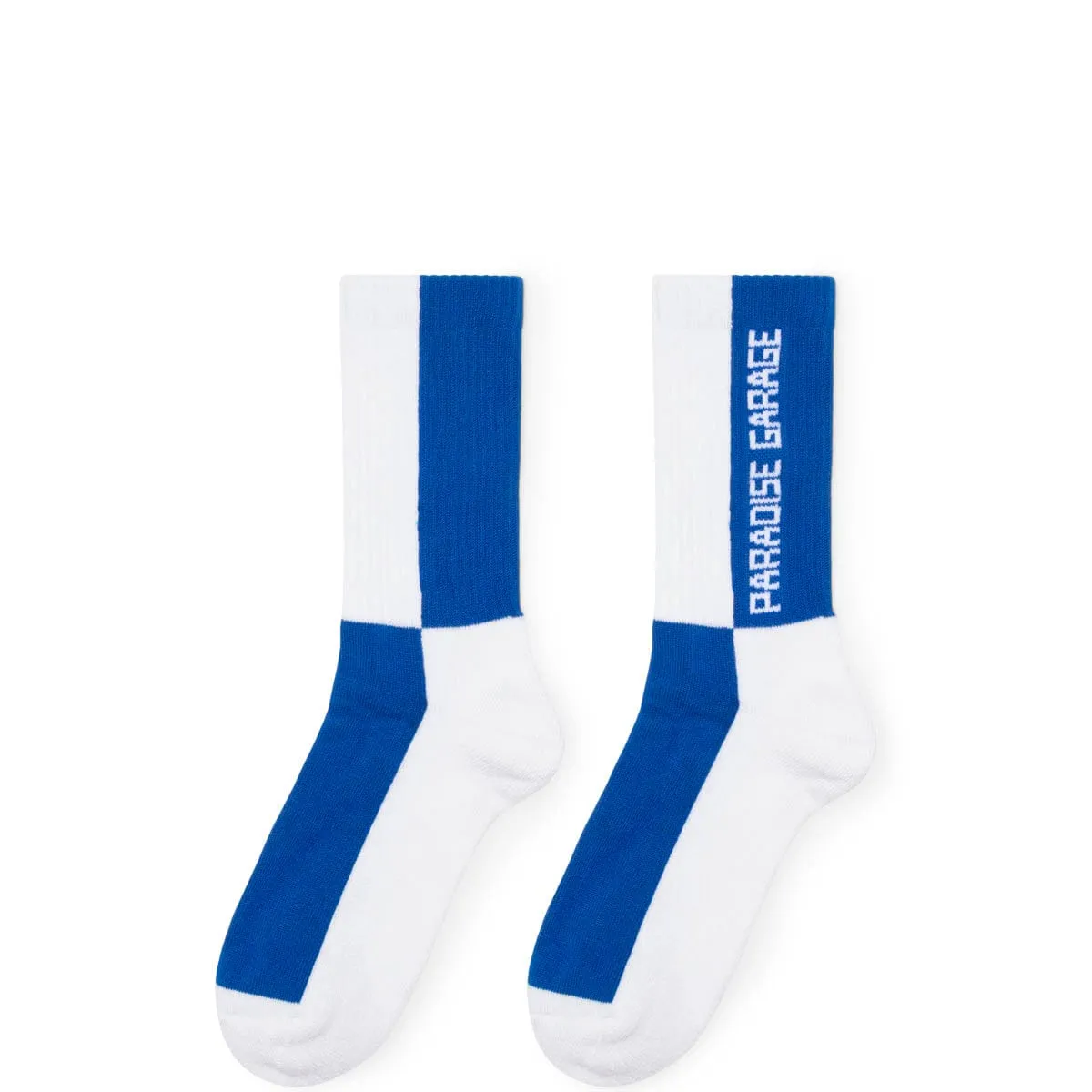 GARAGE SOCKS WHITE/ROYAL | Bodega