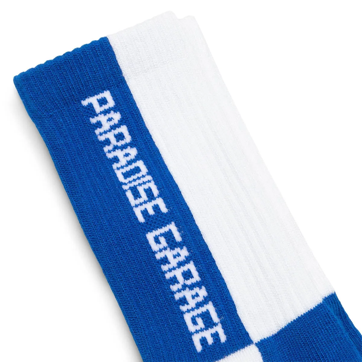 GARAGE SOCKS WHITE/ROYAL | Bodega