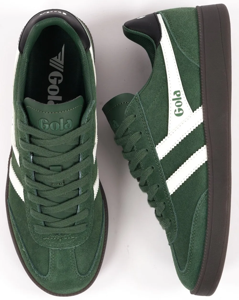 Gola Viper Trainers Evergreen / white 