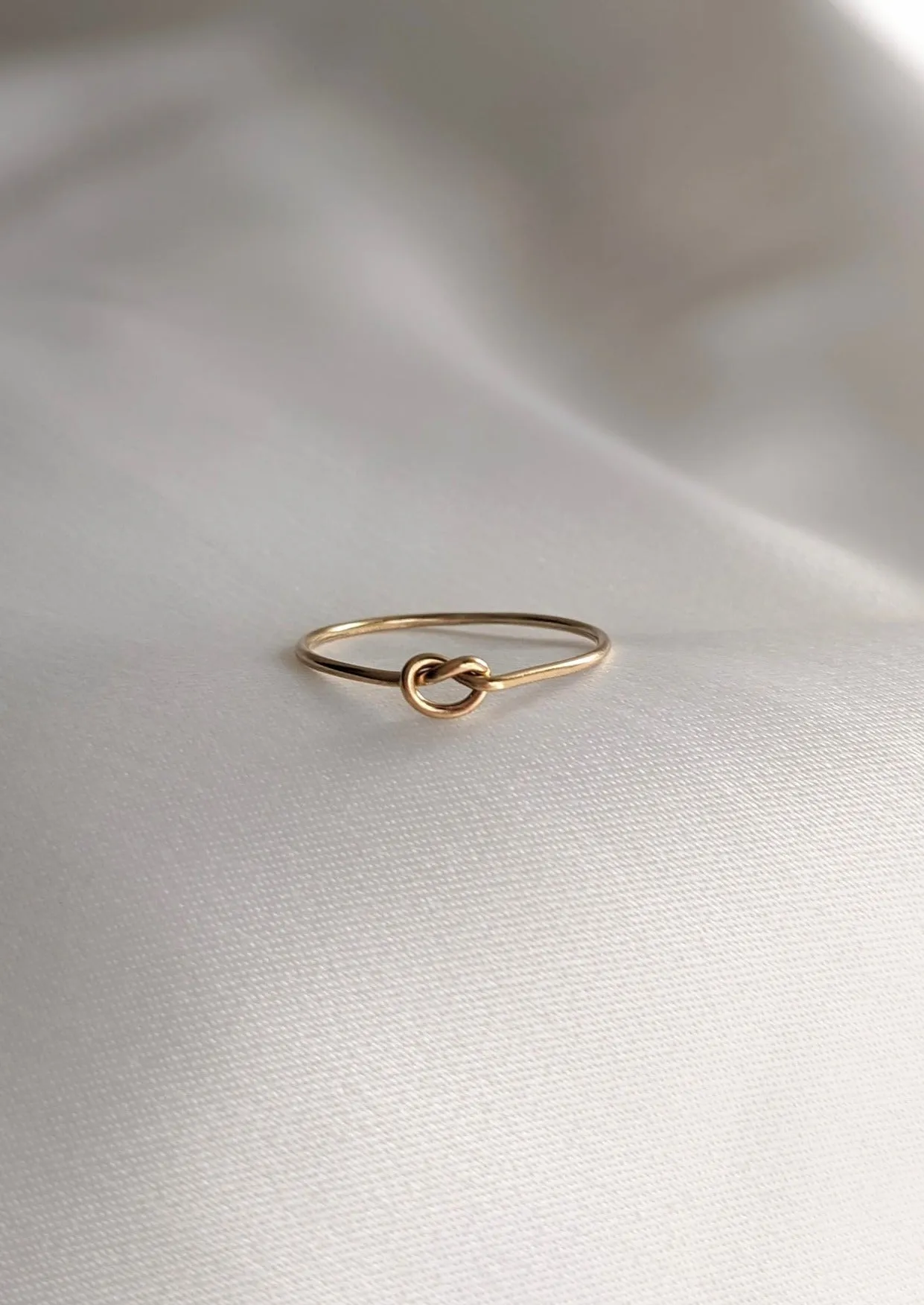 Gold Knot Ring by Layer the Love