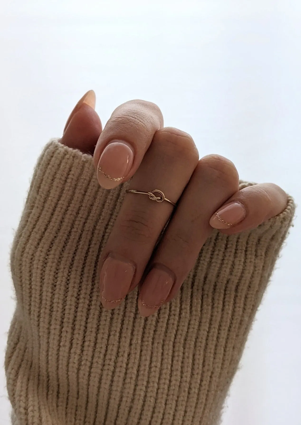 Gold Knot Ring by Layer the Love