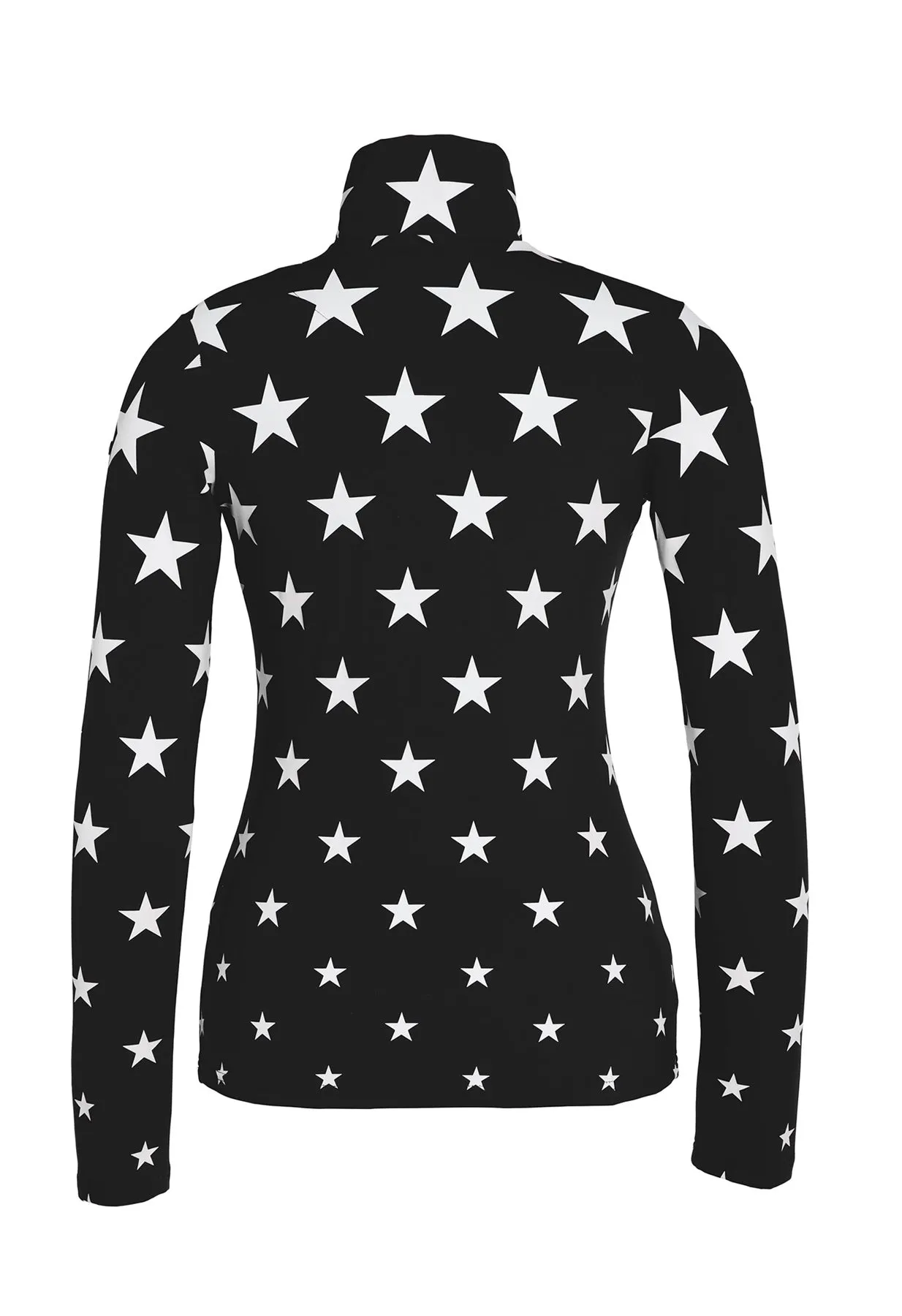 Goldbergh Premier Ski Base Layer in Black with White Stars