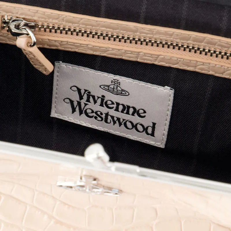 Granny Frame Purse - Vivienne Westwood - Leather - Cream