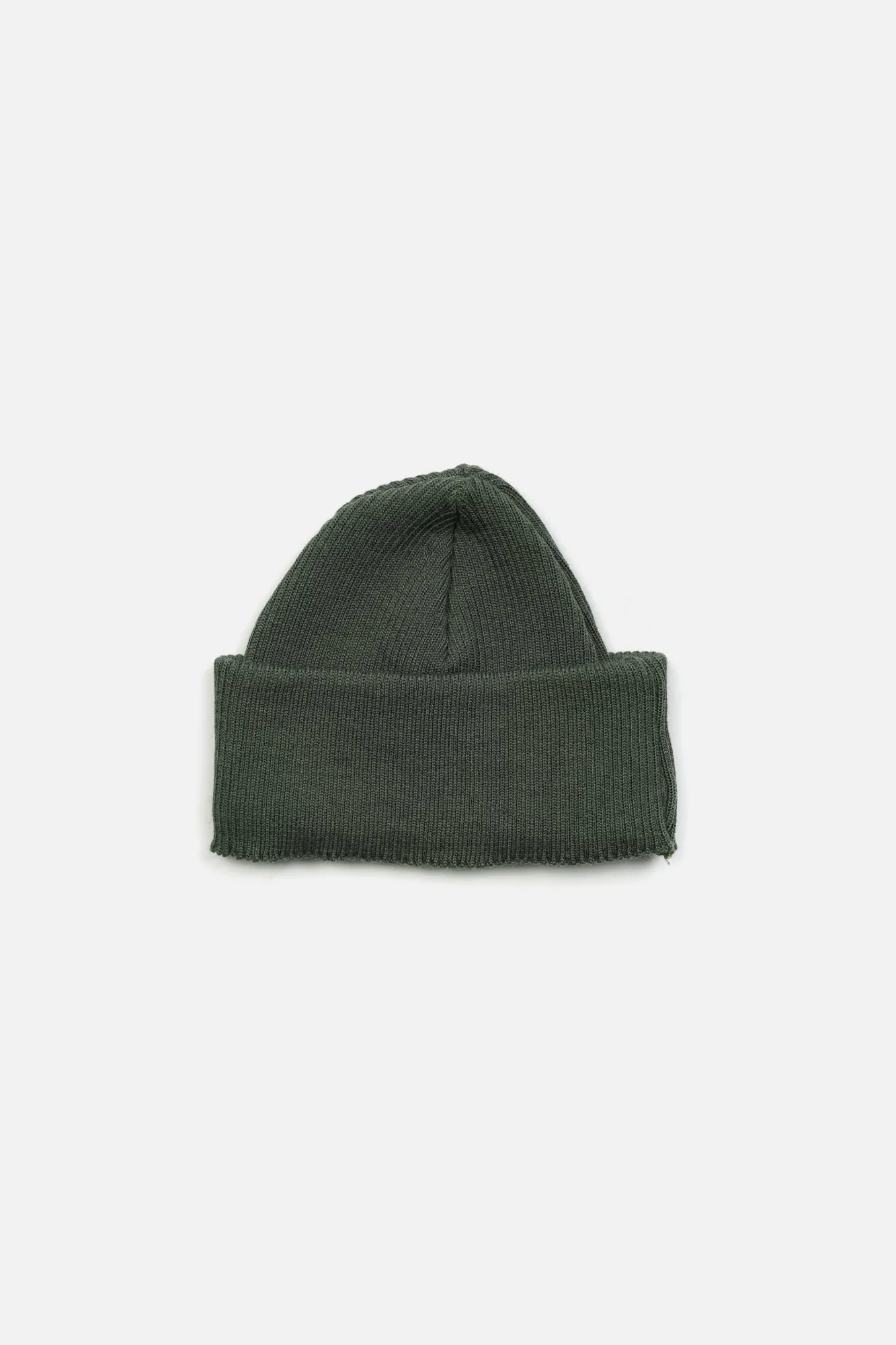 Green North American Made All Wool Watch Cap