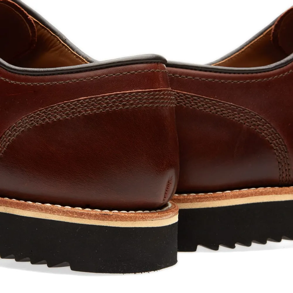 Grenson Drew Derby ShoeChestnut Pull Up