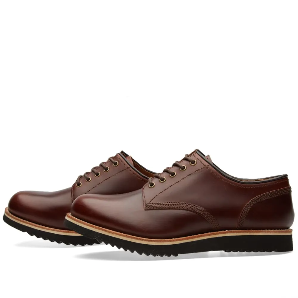 Grenson Drew Derby ShoeChestnut Pull Up