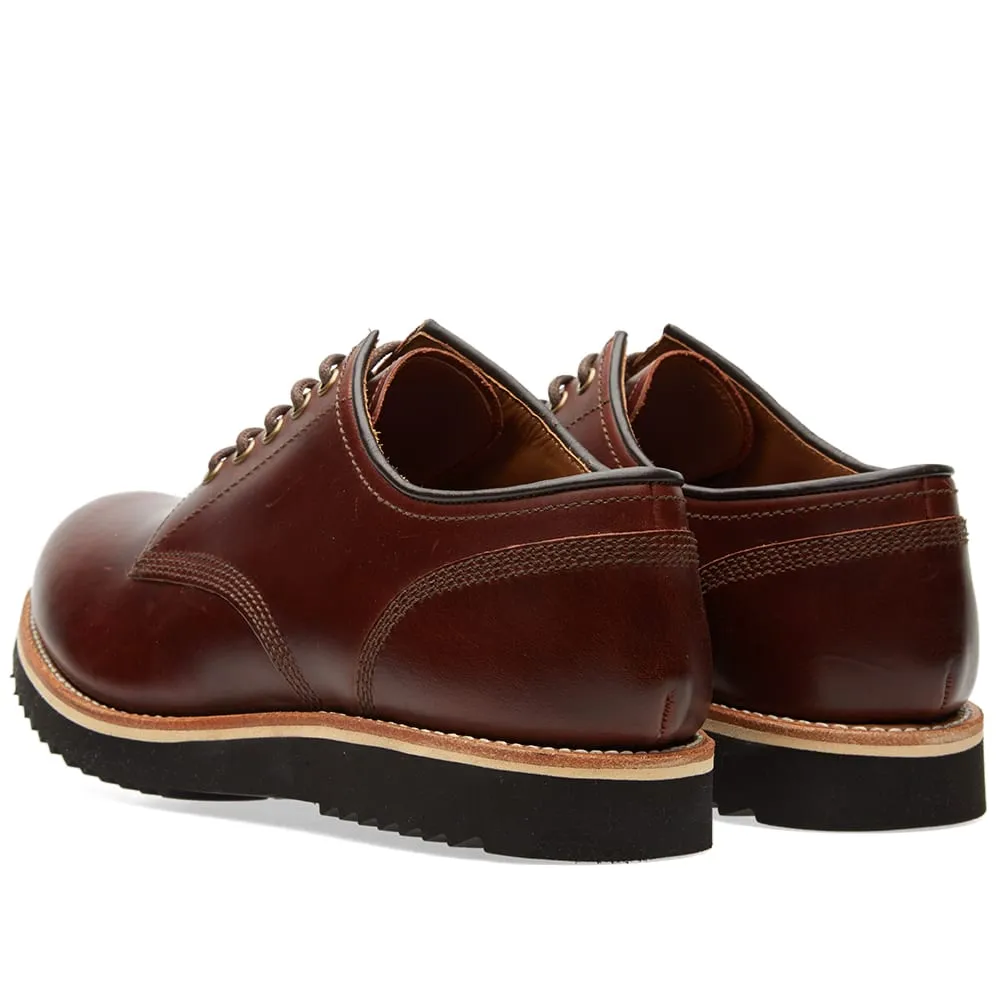 Grenson Drew Derby ShoeChestnut Pull Up