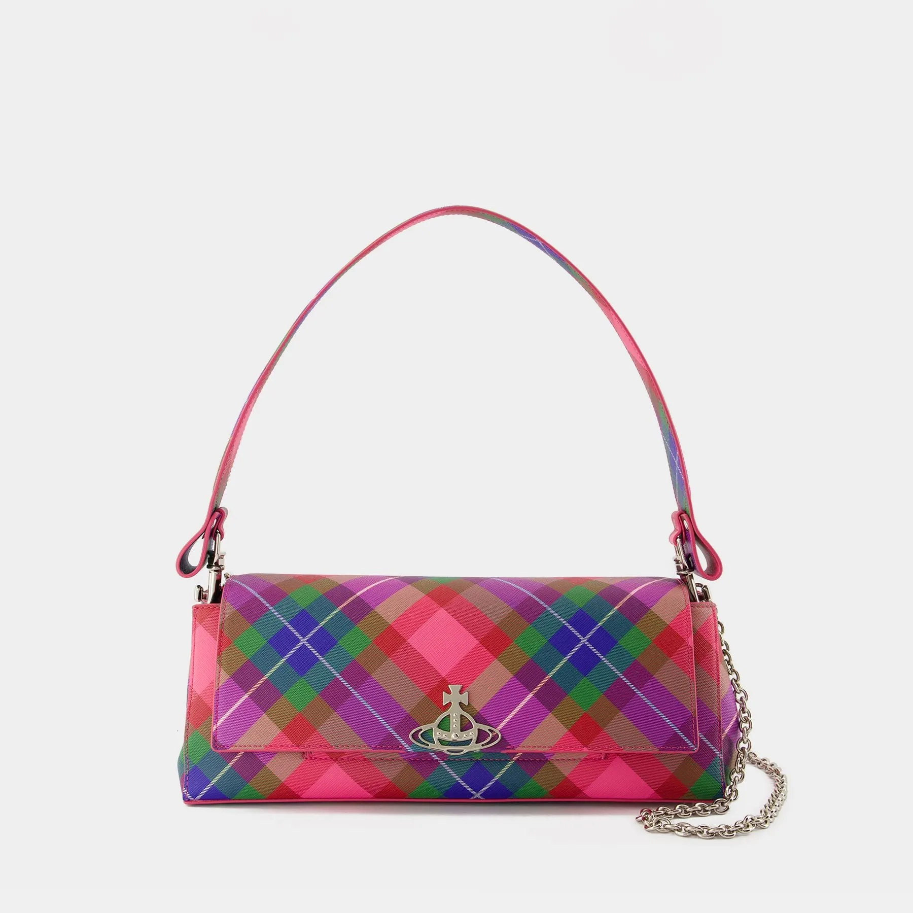 Hazel Large Handbag - Vivienne Westwood - Synthetic - Multicolor