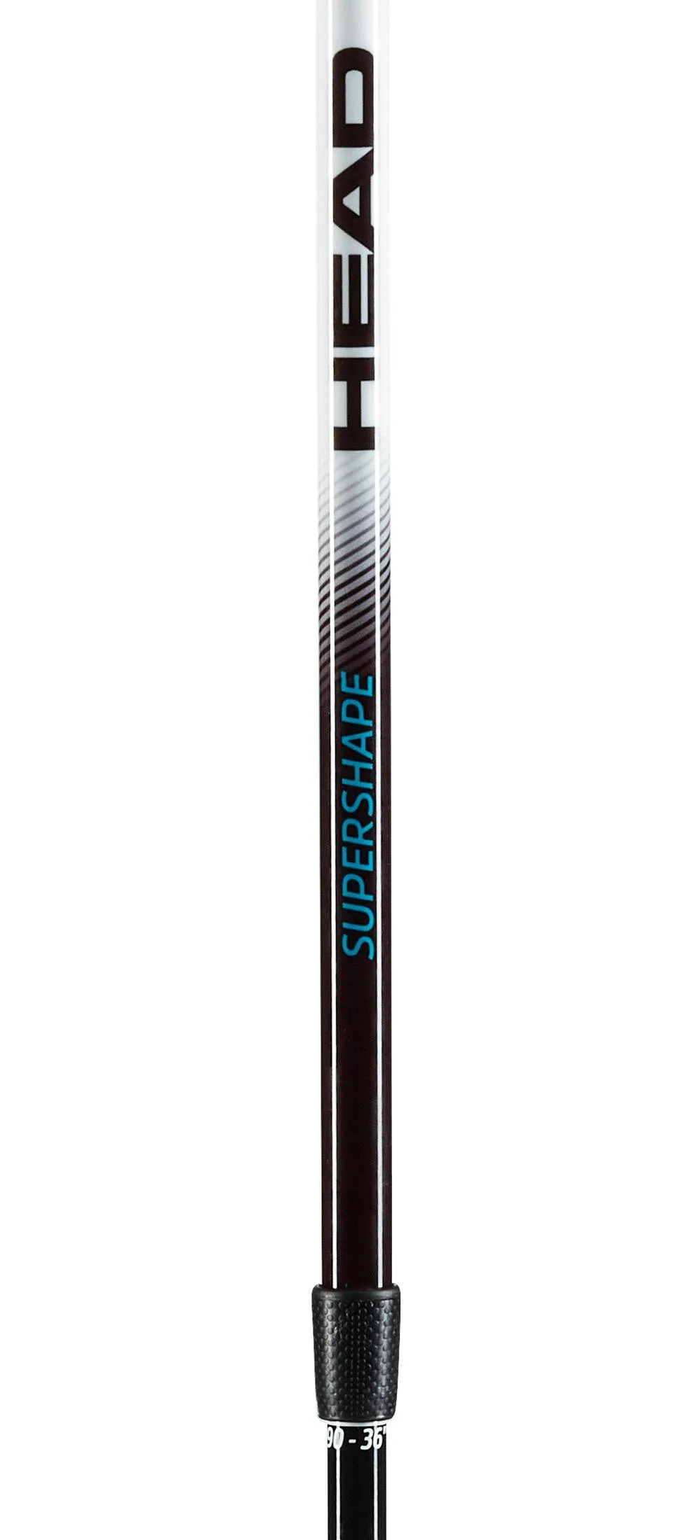 Head Kids' Supershape Team Adjustable Ski Poles - Black / White | George Fisher