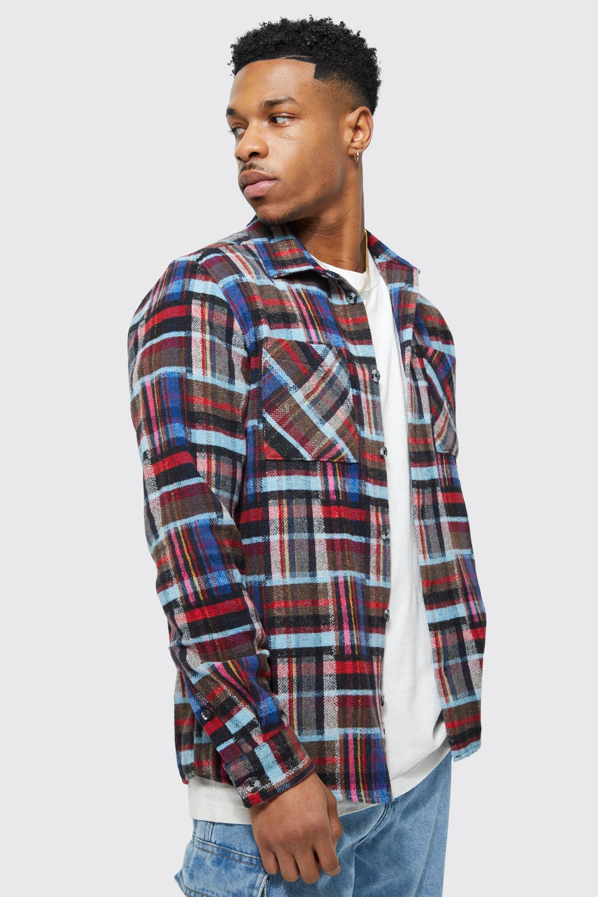 Heavyweight Flannel Shirt Jacket