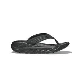 HOKA ORA RECOVERY FLIP BLACK/DARK GULL GRAY - MEN