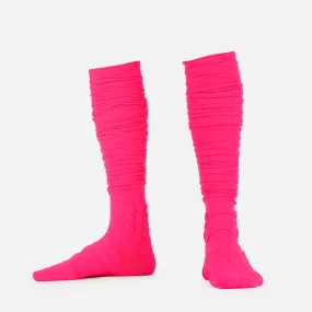 Hue Pink Football Padded Long Socks