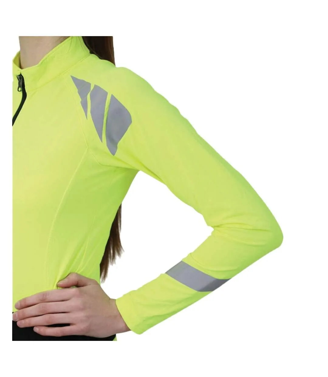 HyVIZ Womens/Ladies Base Layer Top (Yellow) - UTBZ4587